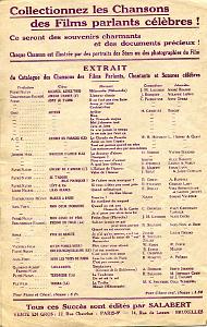 CHANSONS ET PAROLES 4